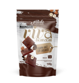 Petisco Doce - Casquinha De Avelã Com Choco - 100G - Saudáveis.Shop