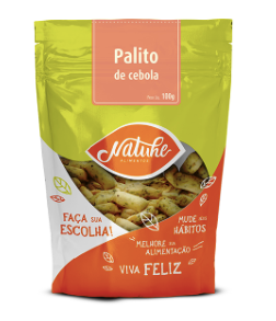 Petisco Salgado - Palito De Cebola - 100G - Saudáveis.Shop