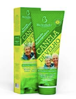 Pomada Massageadora Canela De Velho 150G - Saudáveis.Shop