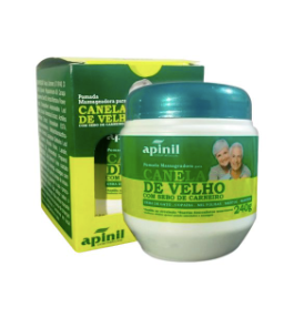 Pomada Massageadora Canela de Velho 240g - Saudáveis.Shop