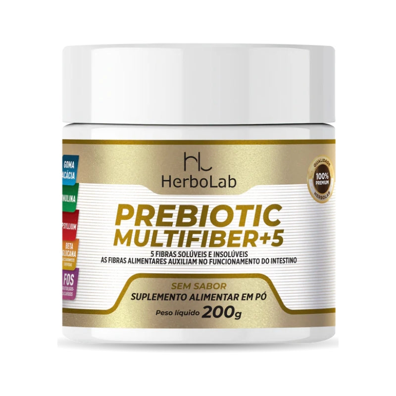 PREBIOTIC MULTIFIBER + 5 - Saudáveis.Shop