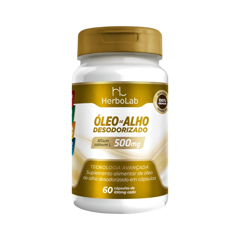 ÓLEO DE ALHO DESOD. - Saudáveis.Shop