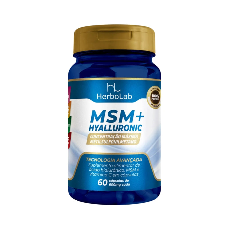 MSM + HYALLURONIC - Saudáveis.Shop