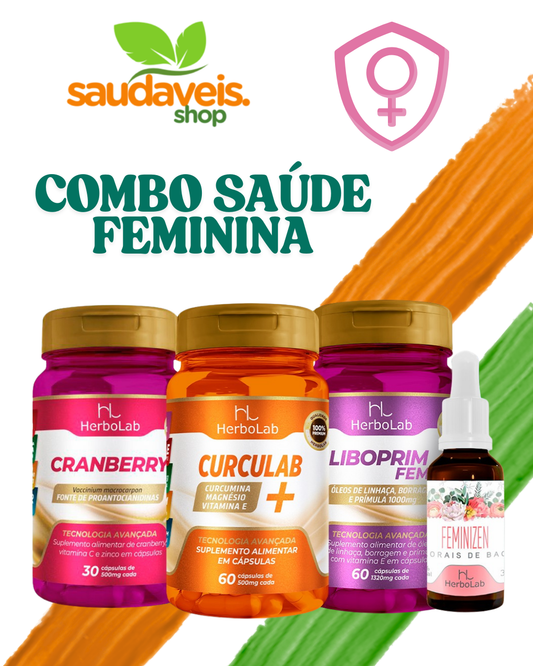 Combo Saúde Feminina - Saudáveis.Shop