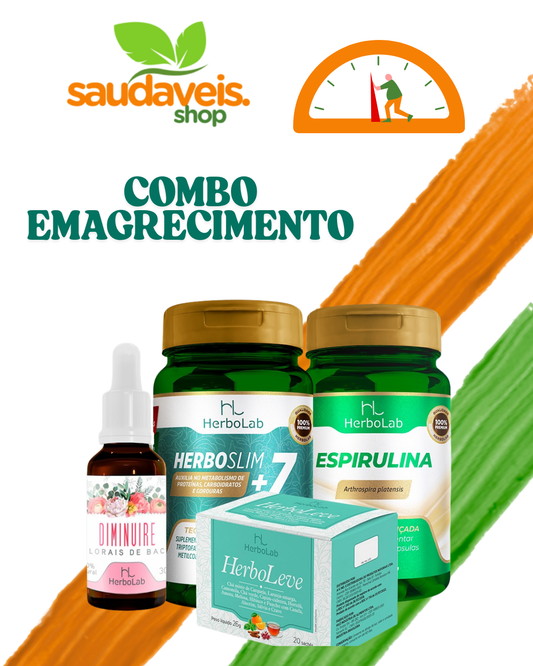 Combo Emagrecimento - Saudáveis.Shop