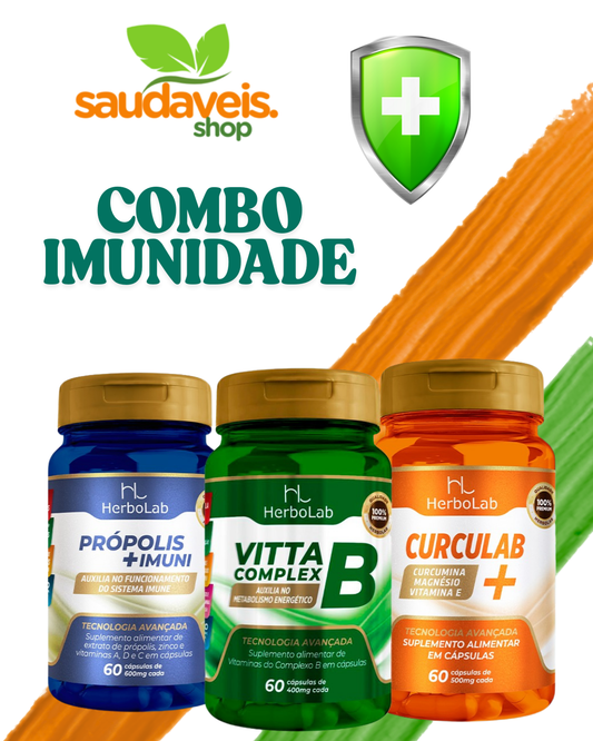 Combo Imunidade - Saudáveis.Shop