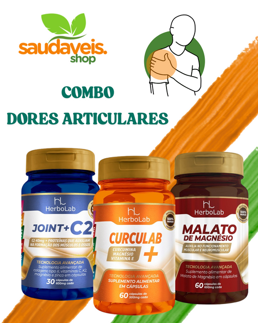 Combo Dores Articulares - Saudáveis.Shop