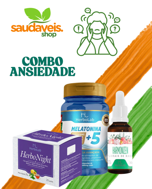 Combo Ansiedade - Saudáveis.Shop